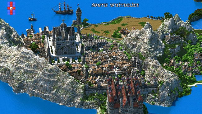 A gamer spent 5 years to create a magnificent kingdom in Minecraft Picture 3