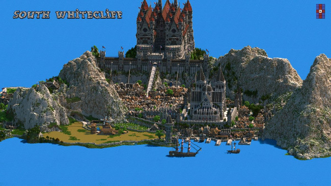 A gamer spent 5 years to create a magnificent kingdom in Minecraft Picture 5