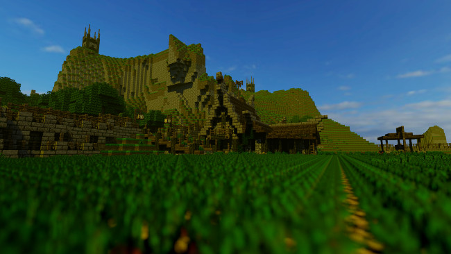 A gamer spent 5 years to create a magnificent kingdom in Minecraft Picture 9