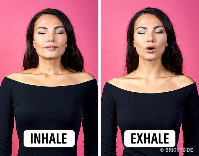 A simple 'breathing' exercise dispels fatigue and calms after a stressful day of work Picture 6