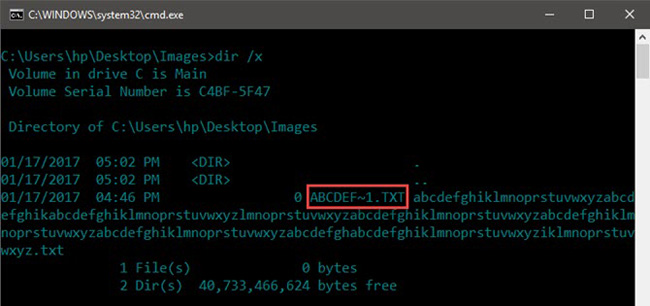 A simple way to delete a folder with a long name on Windows Picture 8