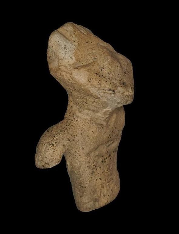 A unique 7000-year-old figurine was discovered in a field Picture 1