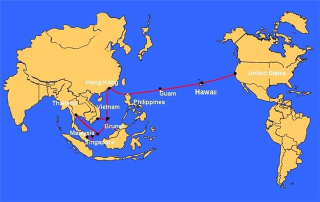 AAG cable repair, Internet connection from Vietnam to international influence Picture 1