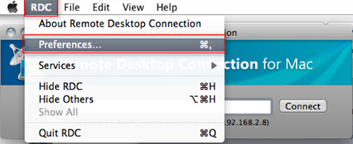 Access and control remote Windows computers via Mac OS X system Picture 10