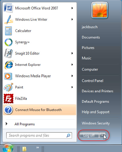 Access and control remote Windows computers via Mac OS X system Picture 24