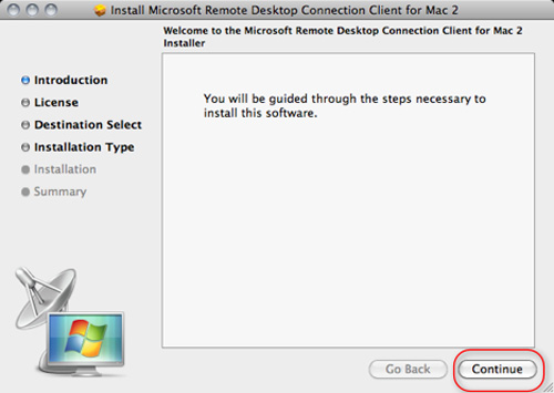 microsoft remote desktop client mac os x