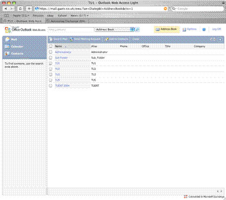 Access Exchange 2007 from Apple Macintosh (Part 2) Picture 14