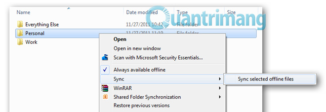 Access shared files on the network even when Offline Picture 7