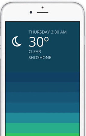 Accurate weather forecast applications on the phone Picture 14