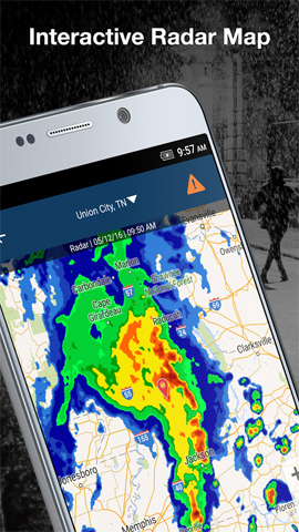 Accurate weather forecast applications on the phone Picture 5