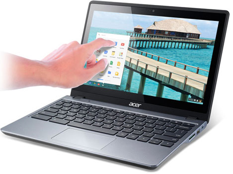 Acer announced the first touch Chromebook Picture 1