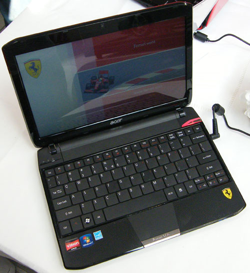 Acer Ferrari One Netbook Picture 2