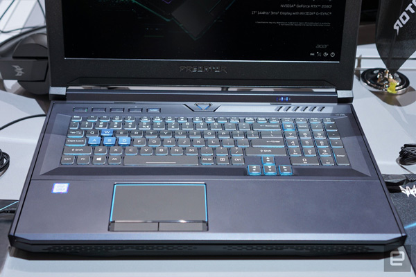 Acer has a powerful gaming laptop and a sliding keyboard