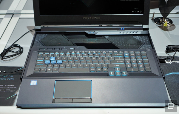 Acer has a powerful gaming laptop and a sliding keyboard Picture 9