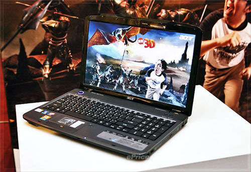 Acer laptop 3D view Picture 12