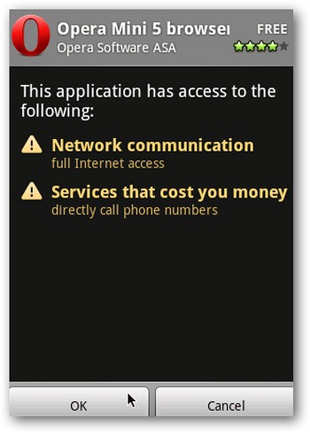 Activate and use Android Market on PC Picture 22