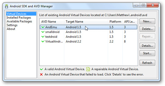 Activate and use Android Market on PC Picture 5