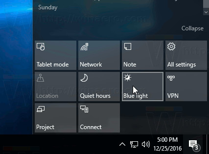 Activate Blue Light mode on Windows 10 Picture 3
