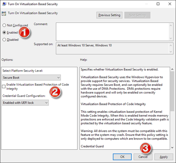 Activate Credential Guard to enhance Windows 10 security Picture 2