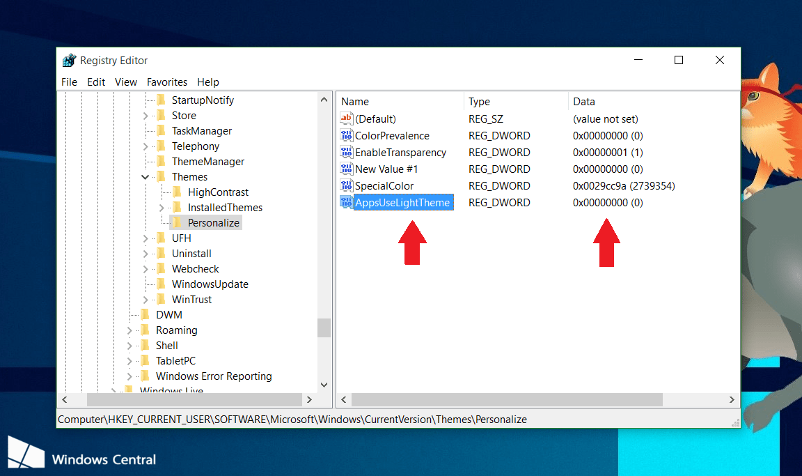 Activate Dark Theme on Windows 10 Picture 8