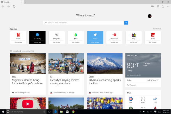 Activate the Dark Theme on the Edge browser Picture 1