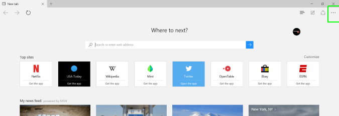 Activate the Dark Theme on the Edge browser Picture 2