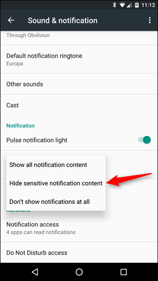 Add a way to hide sensitive content on Android device lock screen Picture 4