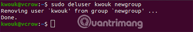 Add and delete users in the group easily on Ubuntu Picture 4