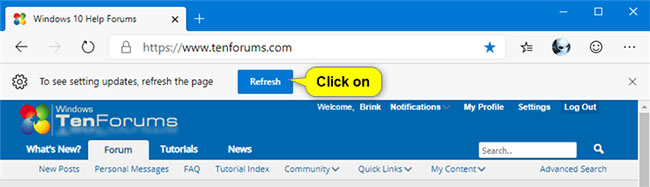 Add and remove exceptions in Tracking Prevention on Microsoft Edge Chromium Picture 2