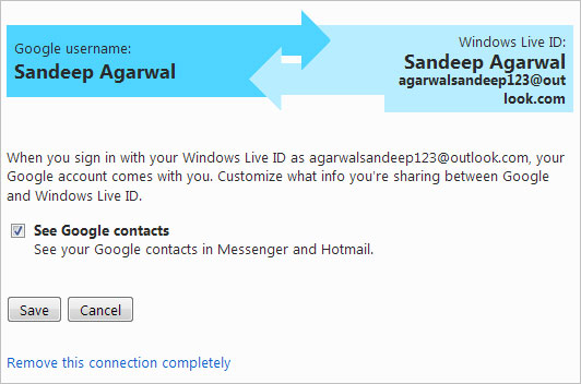 Add contacts to Outlook.com Email Picture 8