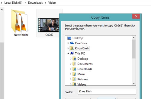 Add Copy to folder and Move to folder in the right-click menu Picture 5