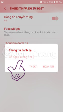 Add custom notifications on Android lock screen Picture 6