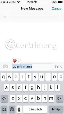 Add emoticons when texting on iPhone Picture 8