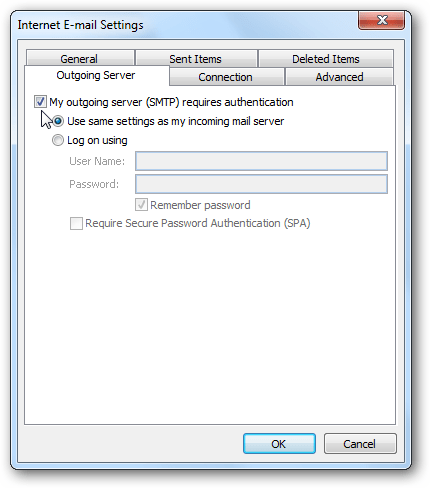 Add Gmail account to Outlook 2010 with IMAP Picture 12