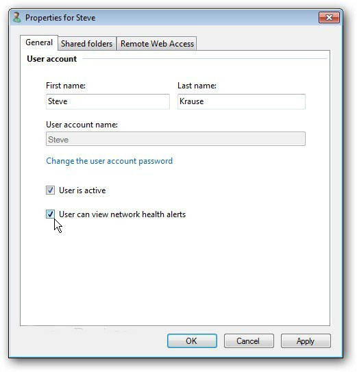Add or remove user accounts for Windows Home Server 2011 Picture 11
