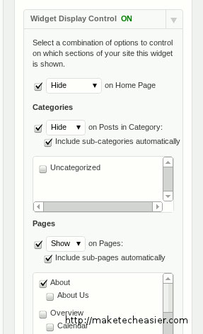 Adding dynamic widgets to WordPress blogs without using code Picture 1