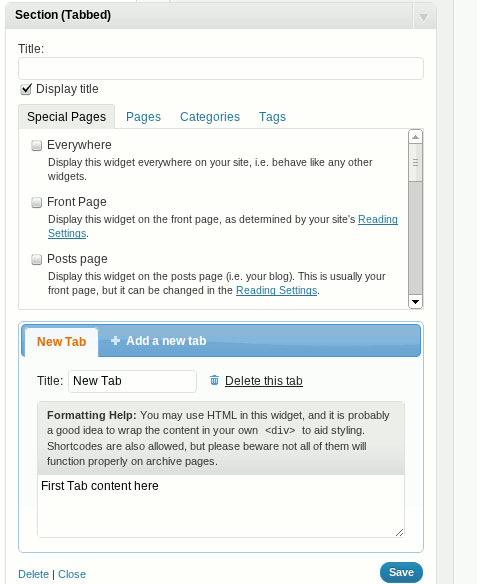 Adding dynamic widgets to WordPress blogs without using code Picture 5