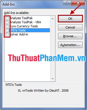 Add-ins in Excel: How to install and remove Picture 5