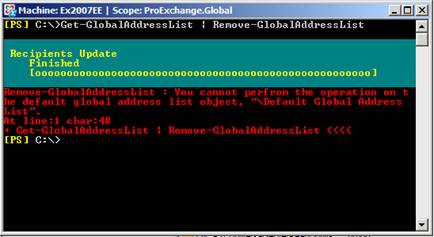 Address list in Exchange 2007 - Part 1 Picture 14