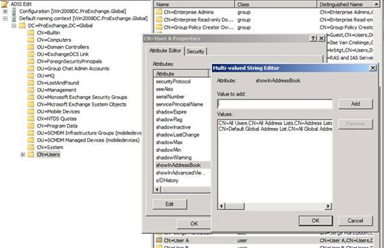 Address list in Exchange 2007 - Part 1 Picture 5