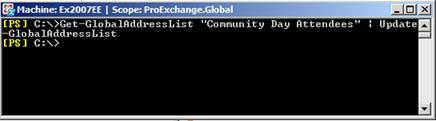 Address list in Exchange 2007 - Part 1 Picture 6