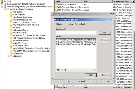 Address list in Exchange 2007 - Part 1 Picture 7