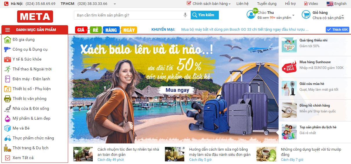 Address to buy cheap travel suitcases in Ho Chi Minh City and Hanoi Picture 2