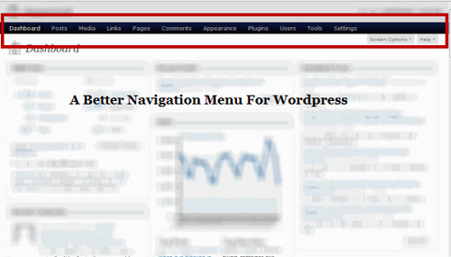 Adjust admin section of WordPress Picture 1