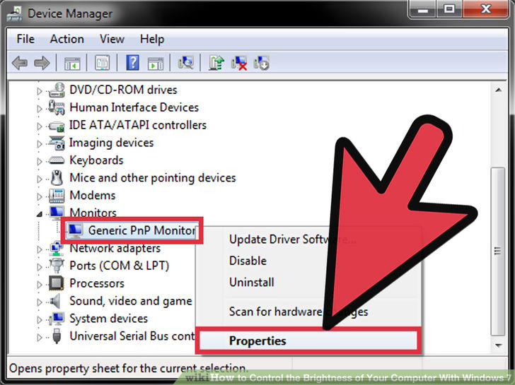 Adjust screen brightness of Windows 7 on PC, laptop Picture 6