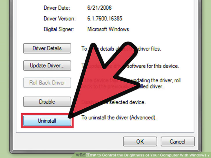 Adjust screen brightness of Windows 7 on PC, laptop Picture 8