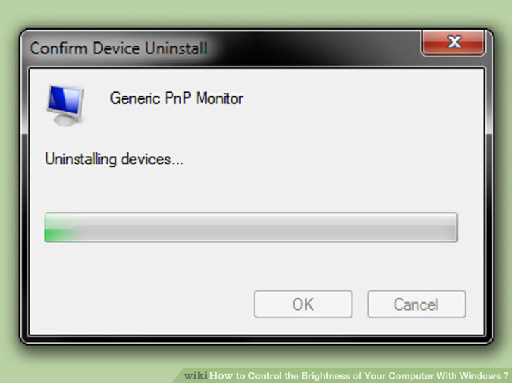 Adjust screen brightness of Windows 7 on PC, laptop Picture 9