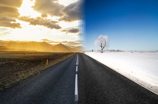 Admire 12 composite photos that make you believe that every part of the world has its own 'half' Picture 10