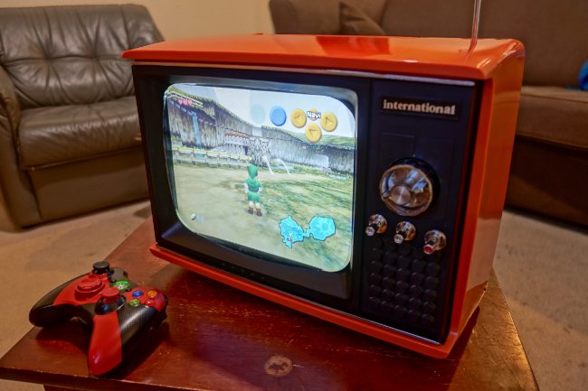 Admire the old TV that 'turns' into a classic Raspberry Pi gaming machine Picture 3