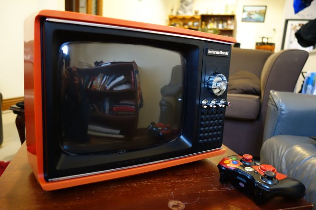 Admire the old TV that 'turns' into a classic Raspberry Pi gaming machine Picture 4